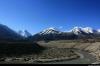 Snow mountains in Qudang